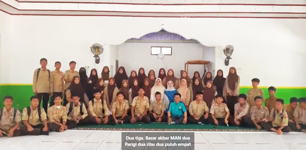 SAMBUTAN KEPALA SATUAN MAN 2 PARIGI