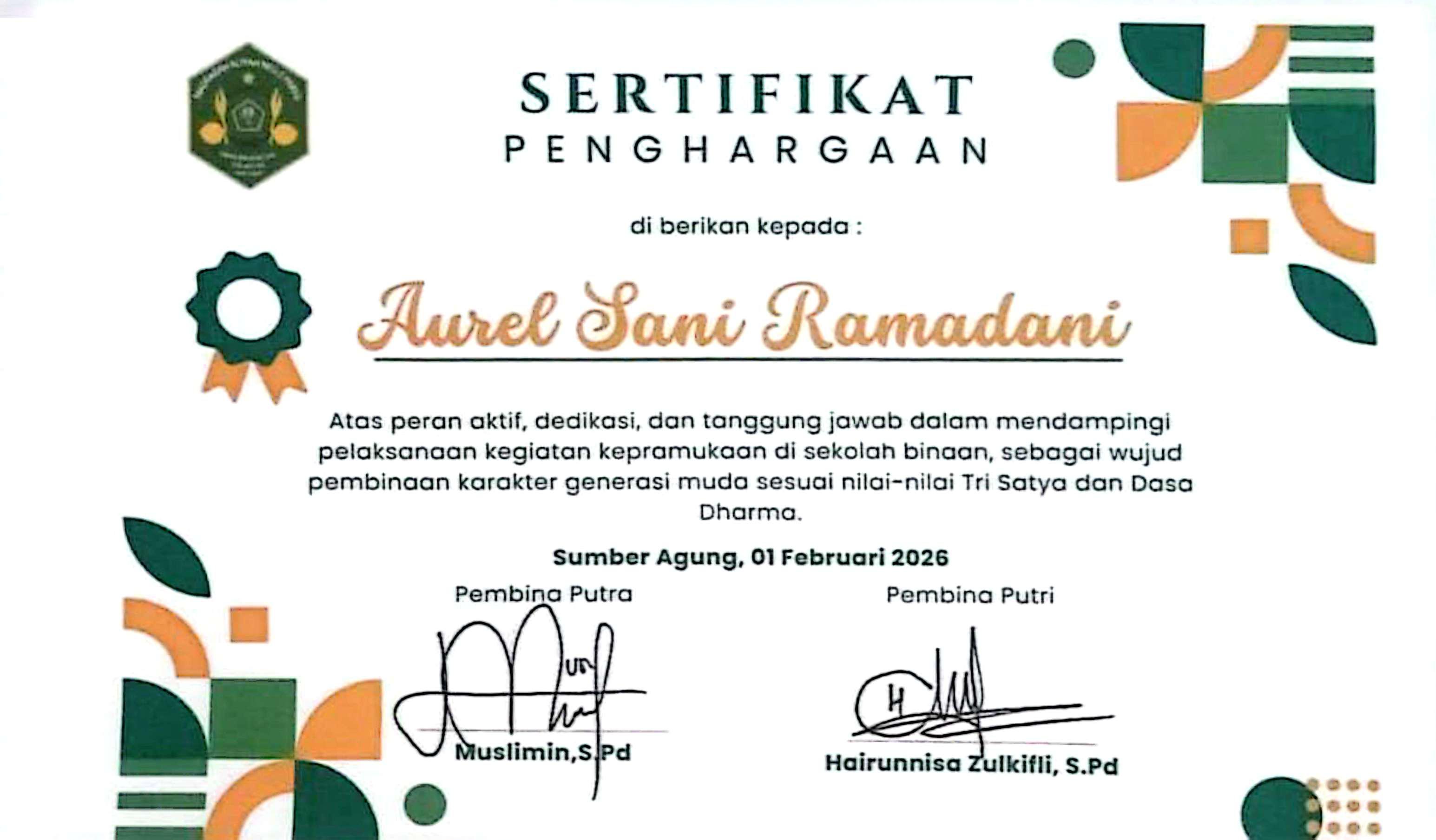 MENDAMPINGI SEKOLAH BINAAN