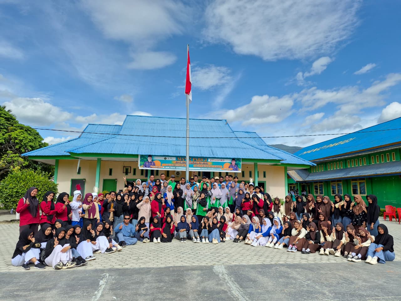 PORSENI Antar Kelas MAN 2 Parigi Resmi Dibuka, Suasana Meriah dan Penuh Semangat