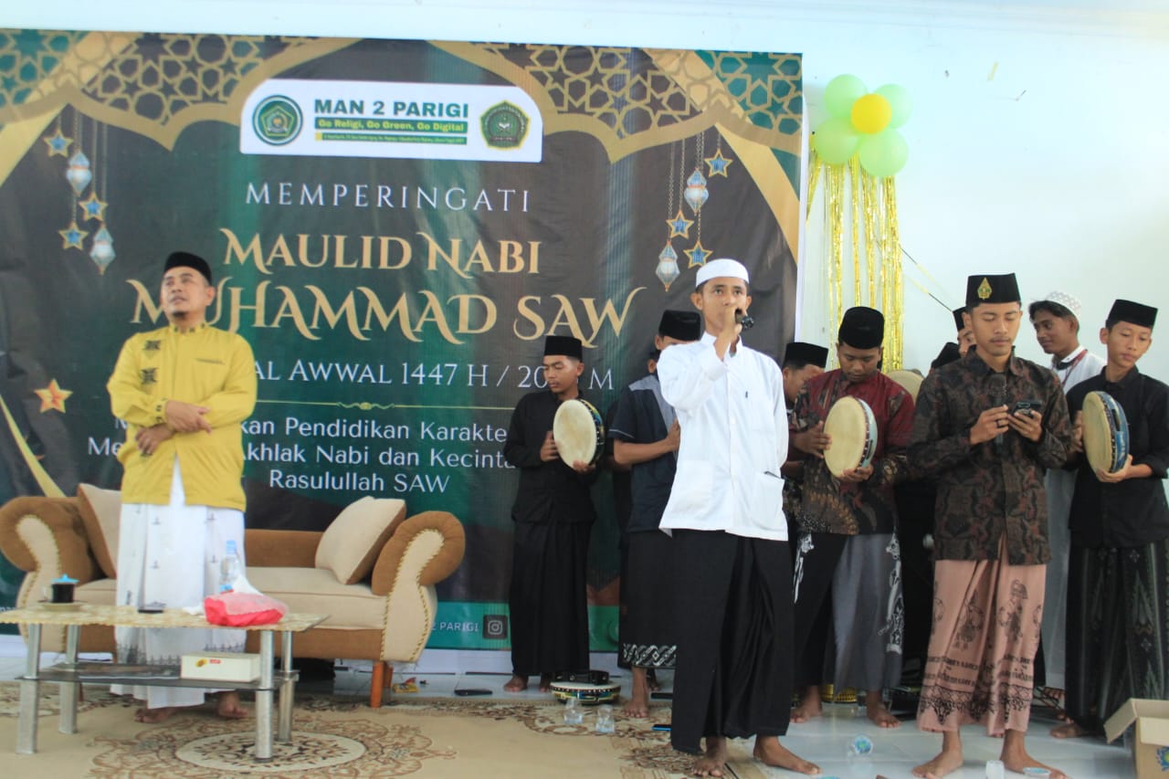MAN 2 Parigi Gelar Peringatan Maulid Nabi Muhammad SAW 1447 H