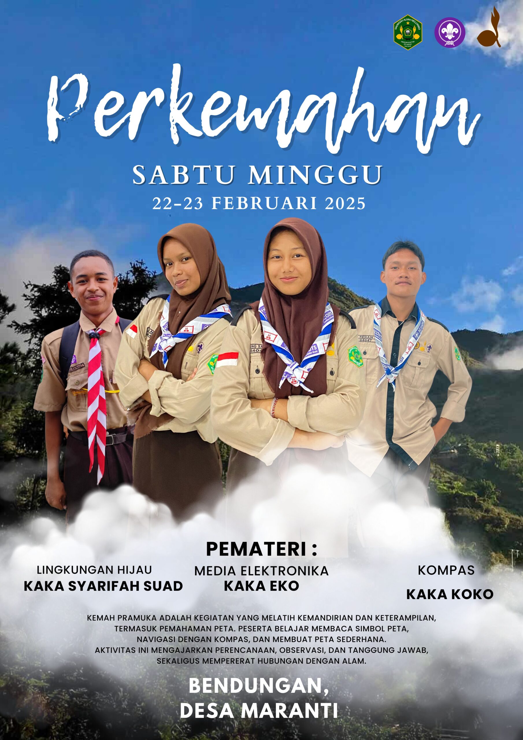 MAN 2 Parigi Gelar Perkemahan Sabtu-Minggu untuk Pengembangan Loyalitas dan Kemandirian