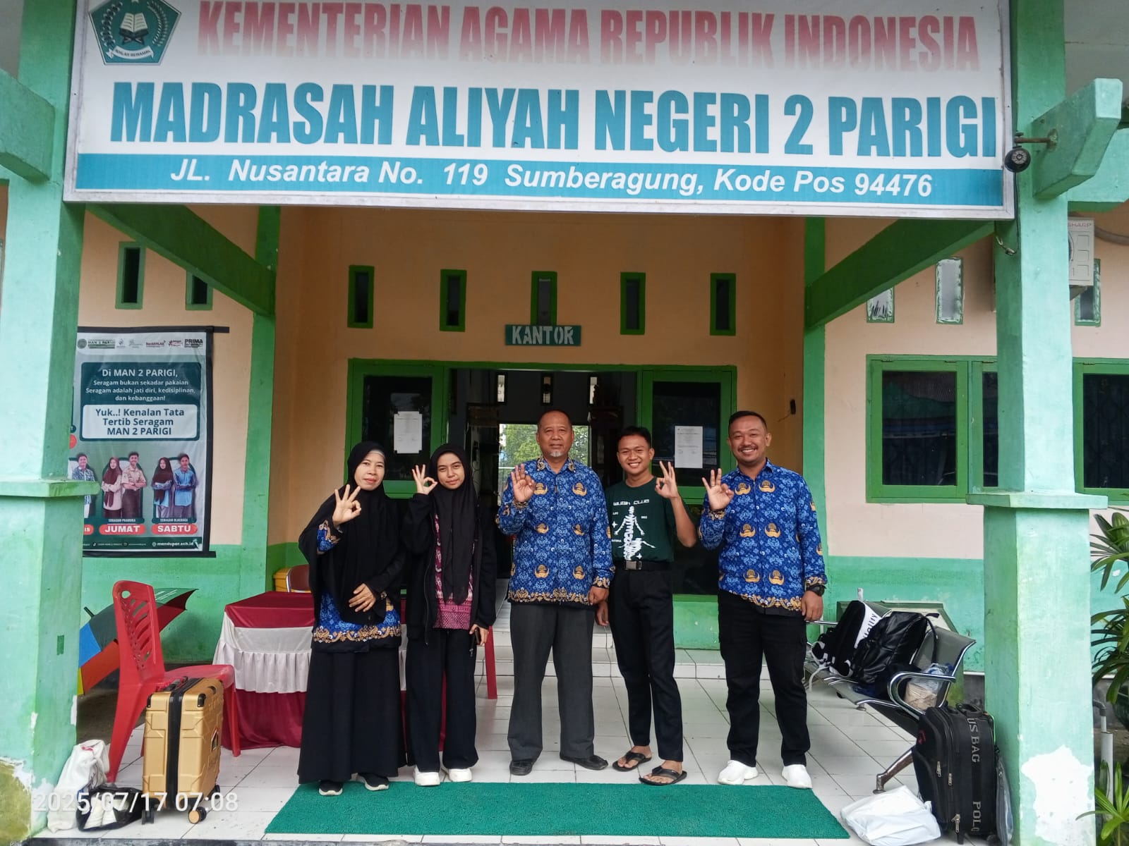 Dua Siswa MAN 2 Parigi Wakili Madrasah dalam Ajang Duta GenRe Tingkat Kabupaten