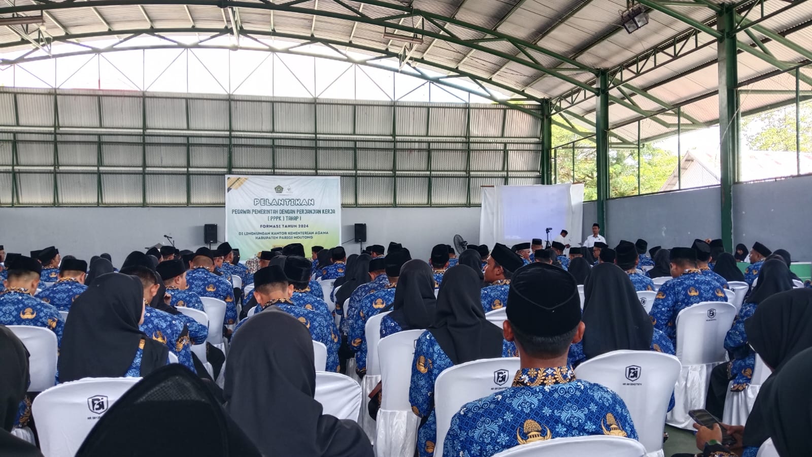 Kepala MAN 2 Parigi Hadiri Pelantikan Pegawai Pemerintah dengan Perjanjian Kerja (P3K): Komitmen Meningkatkan Kualitas Layanan Pendidikan