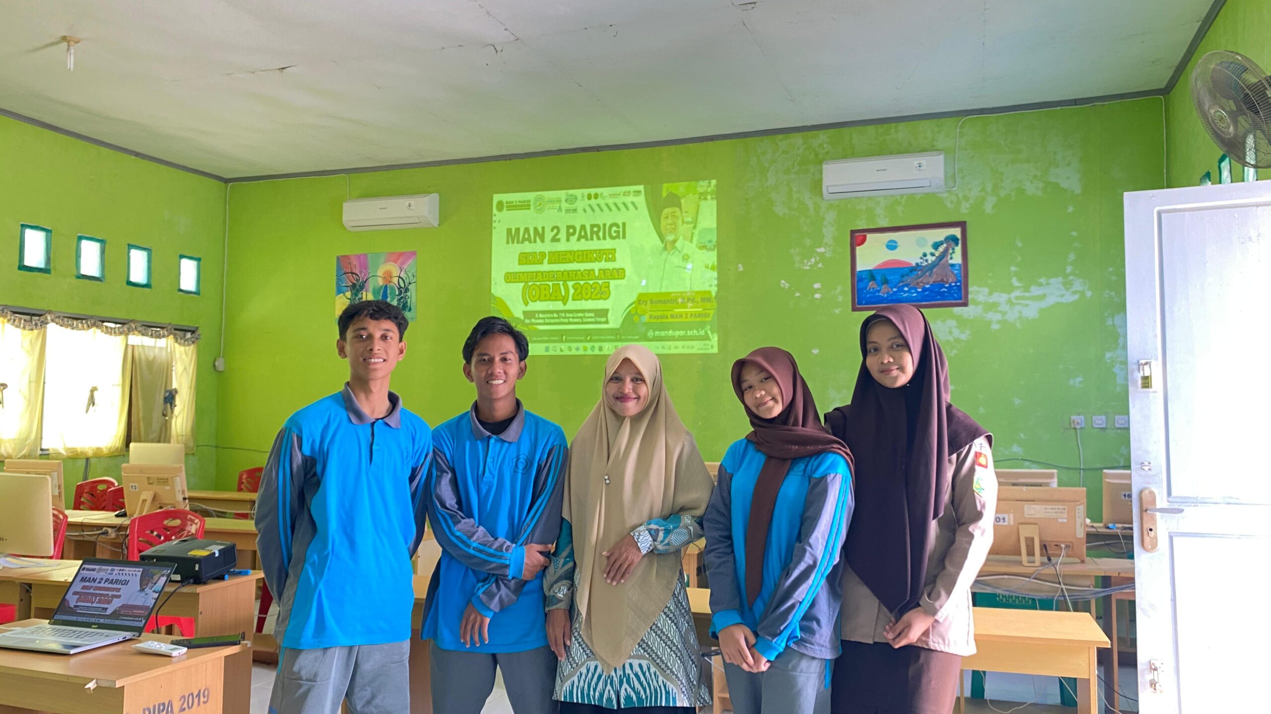 MAN 2 PARIGI SIAP BERPARTISIPASI DALAM OLIMPIADE BAHASA ARAB (OBA) 2025