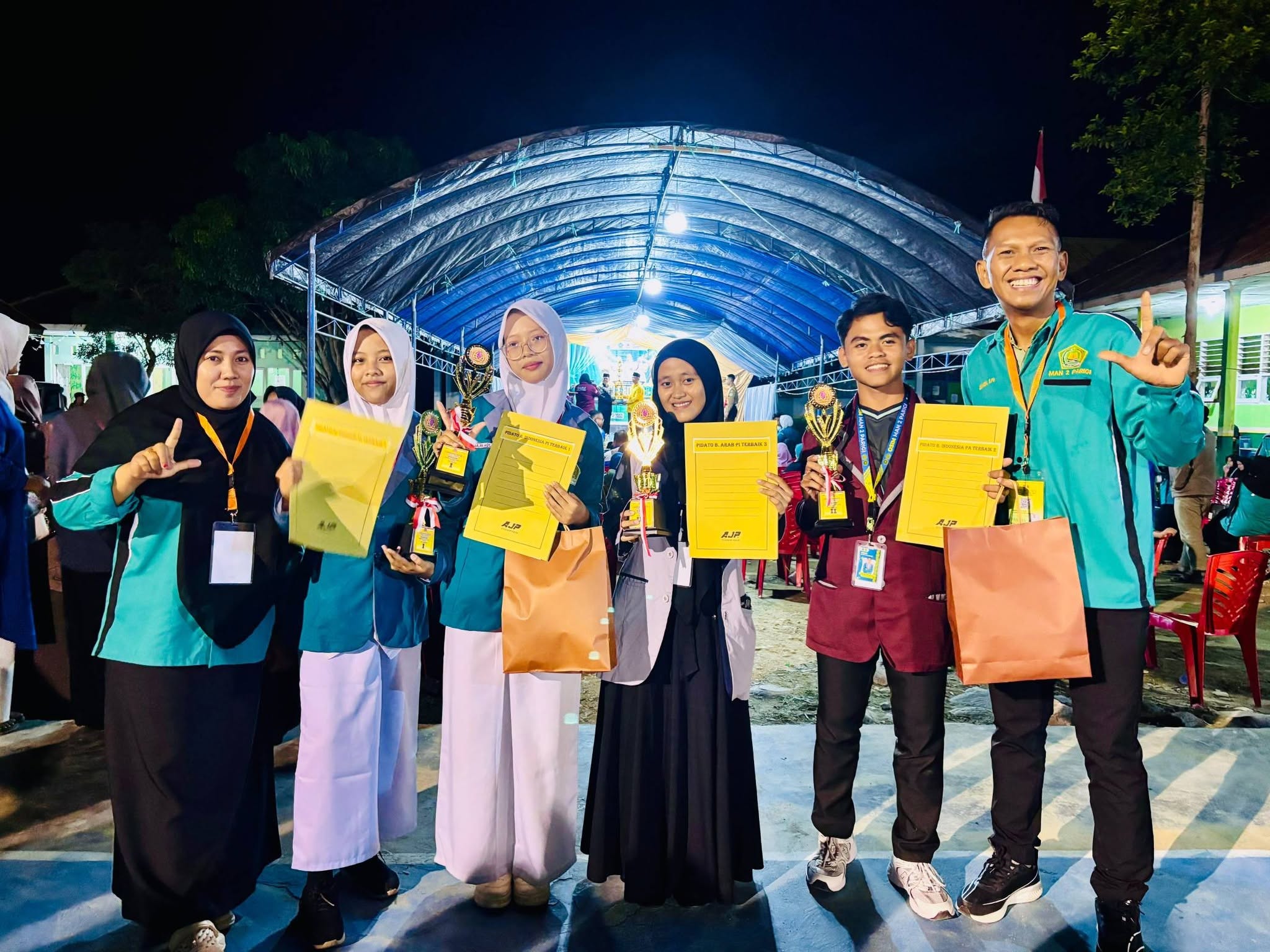 Siswa-Siswi MAN 2 Parigi Torehkan Prestasi Gemilang di Cabang Tilawah, Tartil, Tahfizh, dan Pidato PORSENI 2026